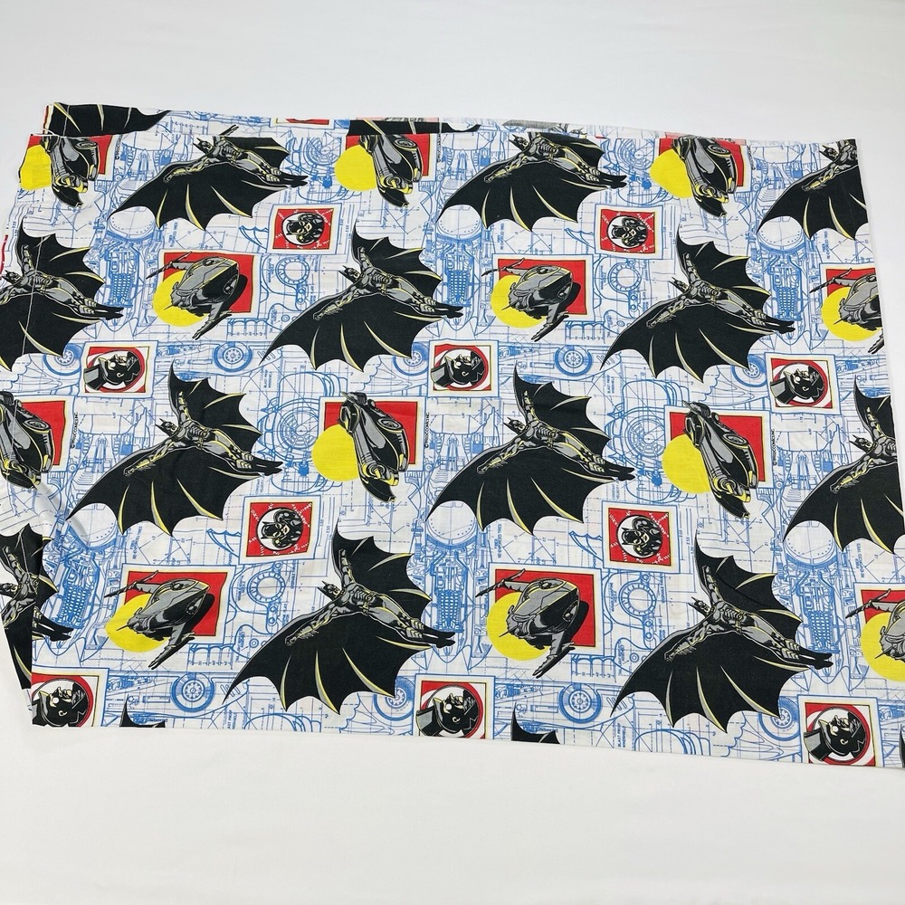 Vintage Batman Twin Flat Sheet 1992 DC Comics Penguin Catwoman Batmobile Twin
